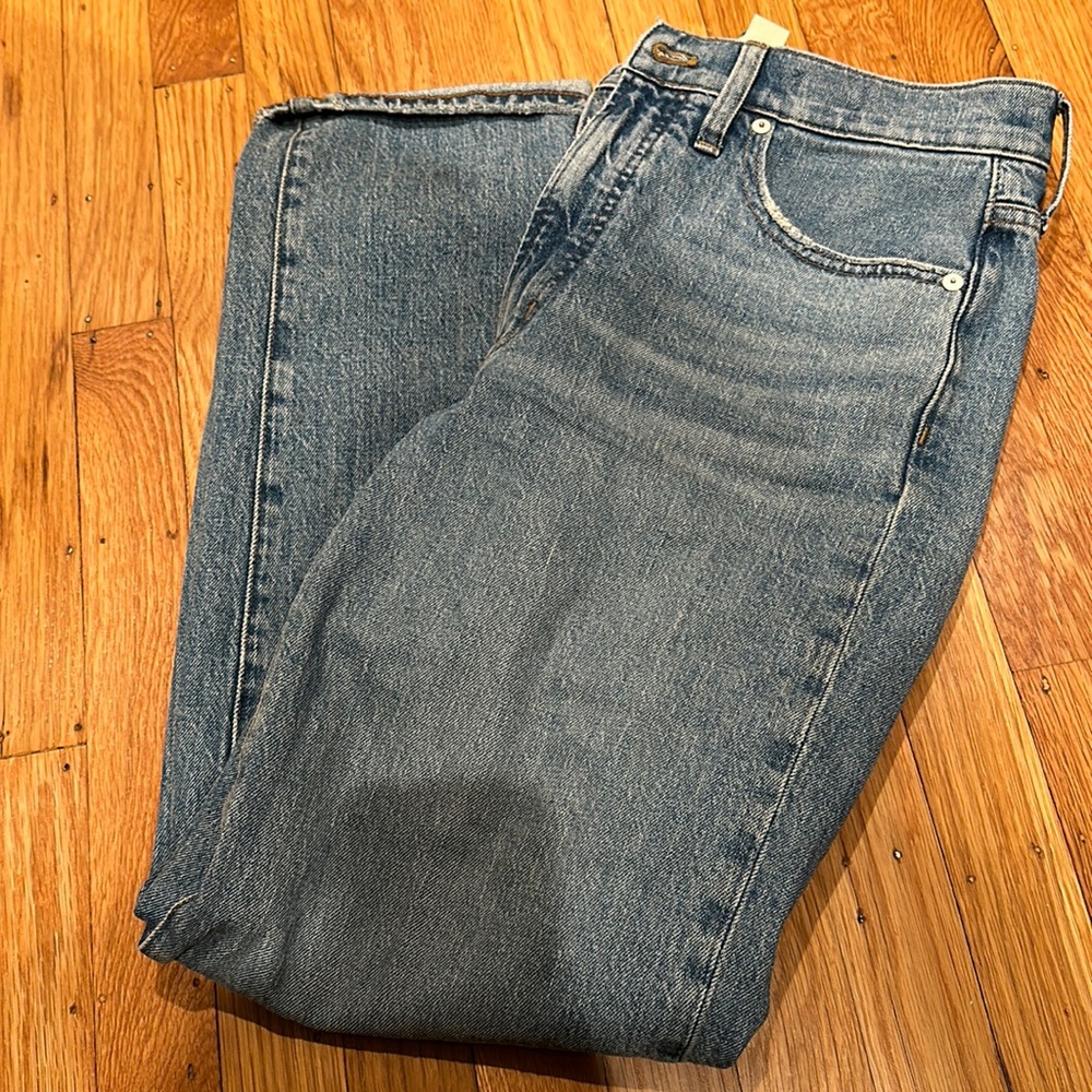 Madewell Perfect vintage straight jean- like new